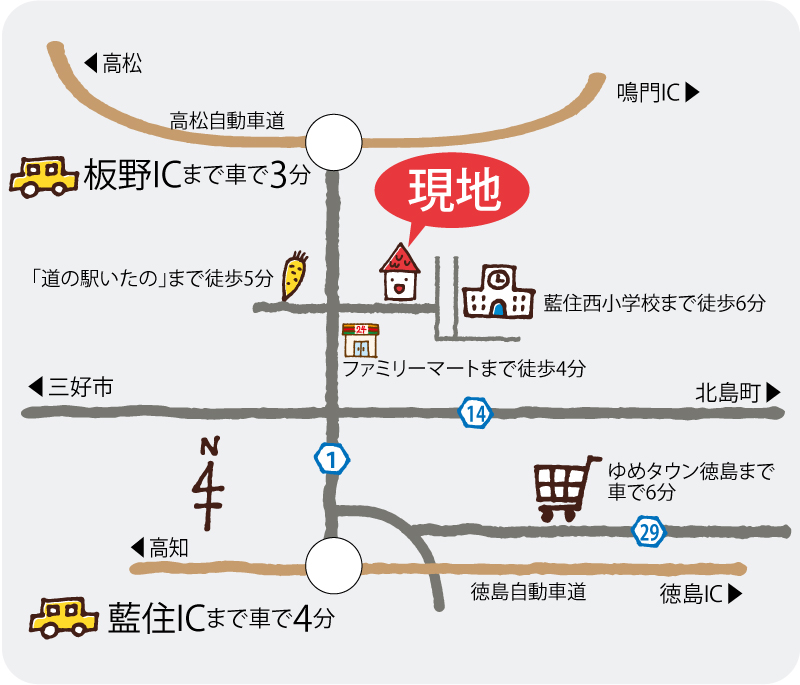 -藍住町富吉字大向