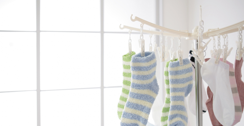 洗ってすぐ干せるランドリー専用ルーム