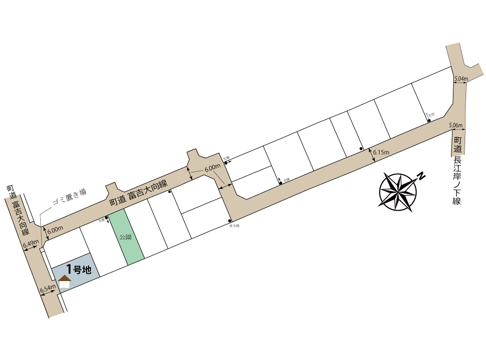 藍住町富吉字大向