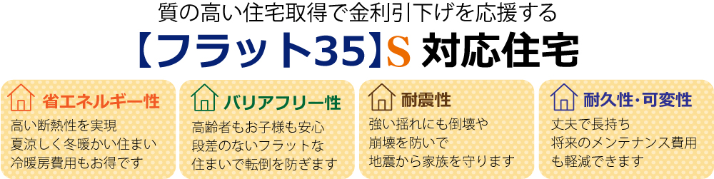 フラット35S対応住宅